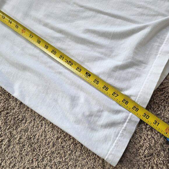 Vtg Y2K Coogi TShirt Mens XL White Blue Embroidered 90s Streetwear 2000s - Picture 9 of 10